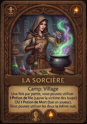Carte classique de la Sorcière